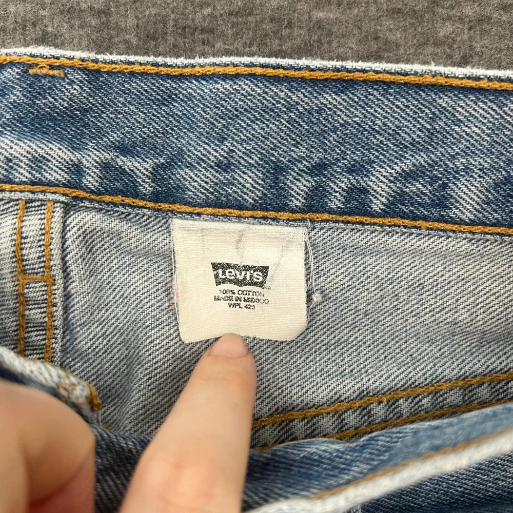 VTG Levis 501XX Mens Straight Leg Button Fly Jeans 35x32 Fits 33x30 Y2K 2002